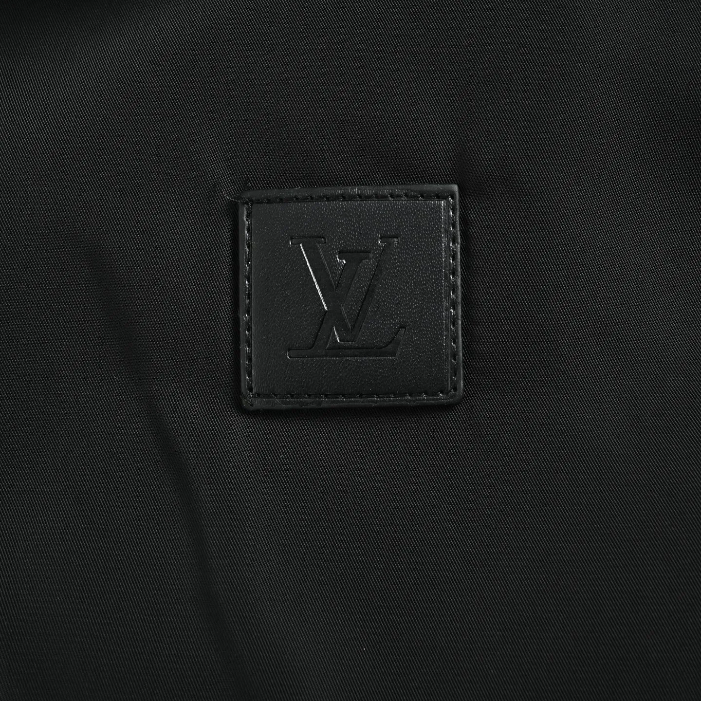 Louis Vuitton/Louis Vuitton leather stamp logo dark pattern jacquard double-sided jacket